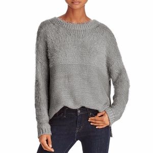 BELTAINE Fuzzy Crewneck Sweater